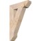 Ekena Millwork Traditional Slat Smooth Bracket, Douglas Fir, 5 1/2"W x 24"D x 36"H BKT06X24X36TRA06SDF - alternate 1